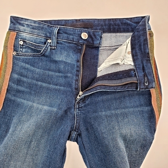 Joe's Jeans Charlie Ankle in Jillie Jeans with Racer Stripes - Picture 10 of 15